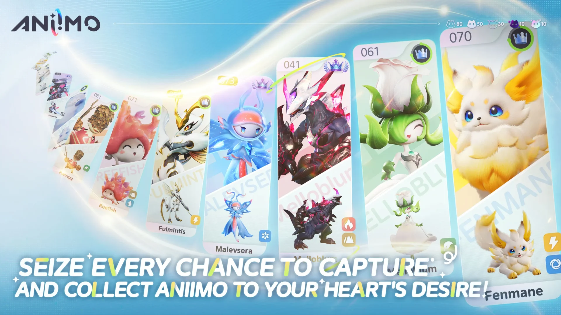 Creature Collection Collect all Aniimo Aniimo Game Features