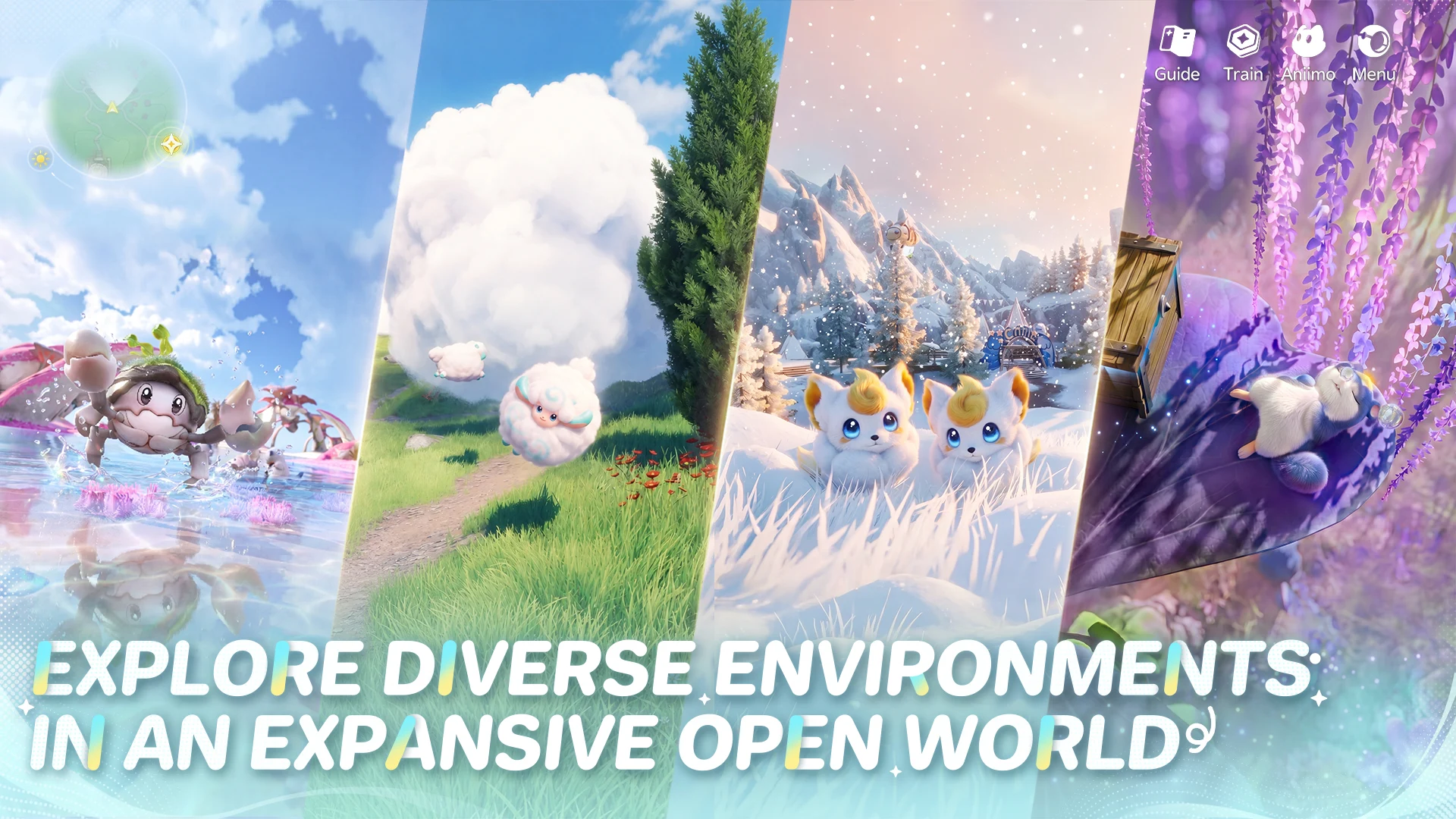 Explore Expansive Open World Aniimo Game Features