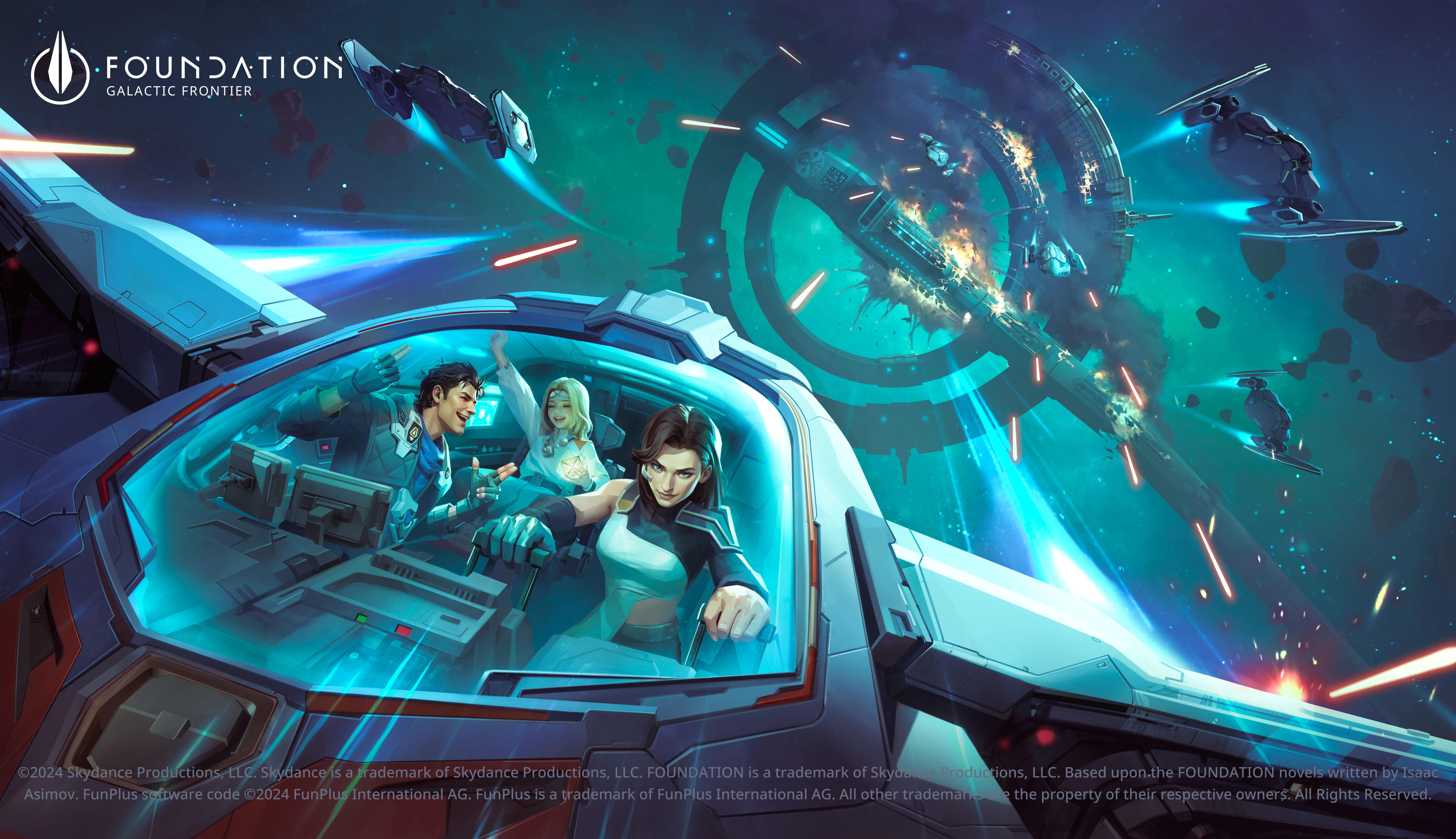 Foundation: Galatic Frontier. Game Pre-Registration Announcement