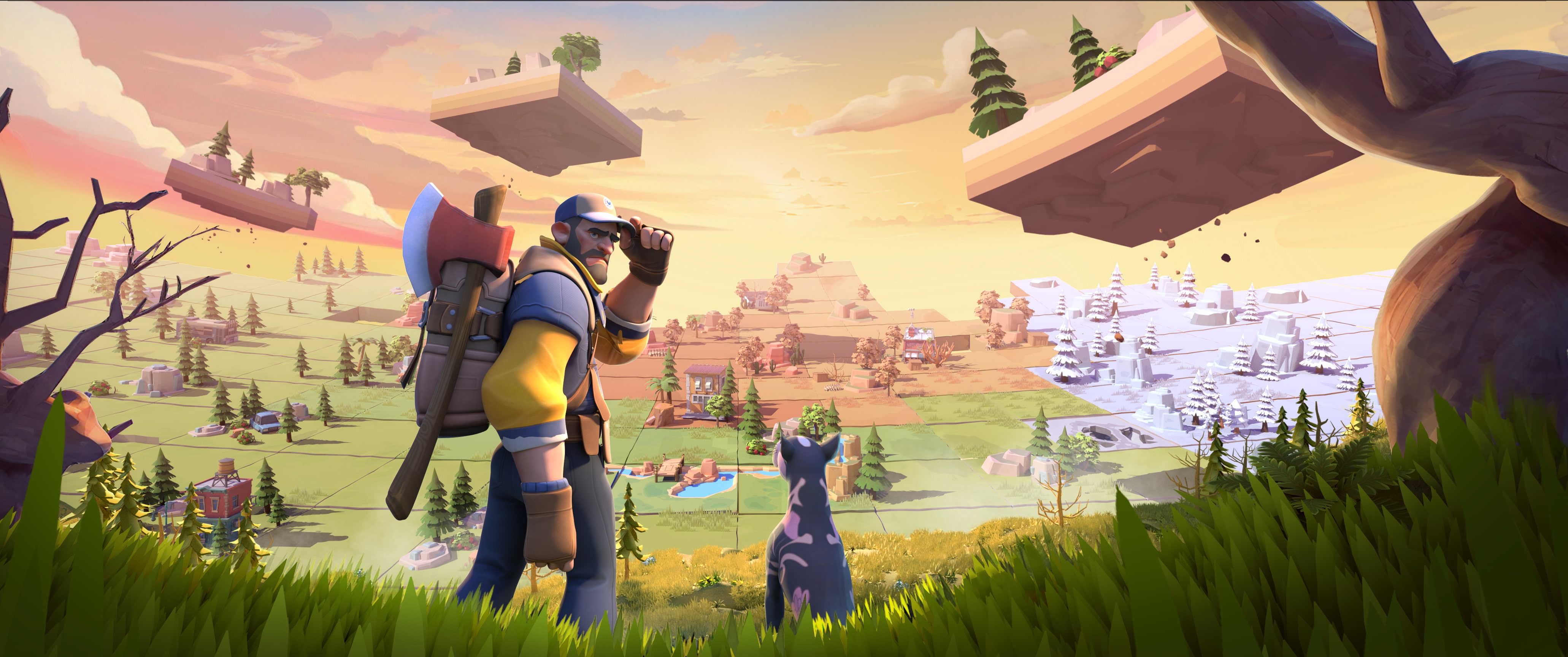 Tiles Survive! Key Visual, Mobile Strategy Game, FunPlus