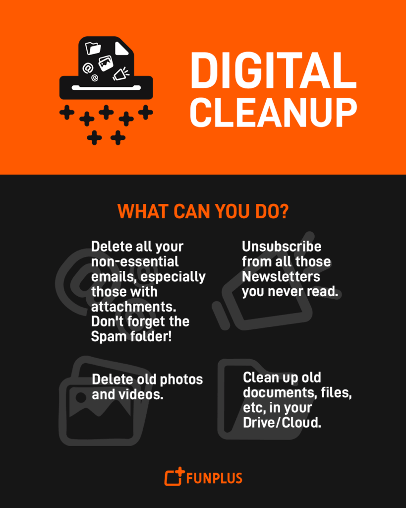 Digital CleanUp 2025 - FunPlus - What can you do