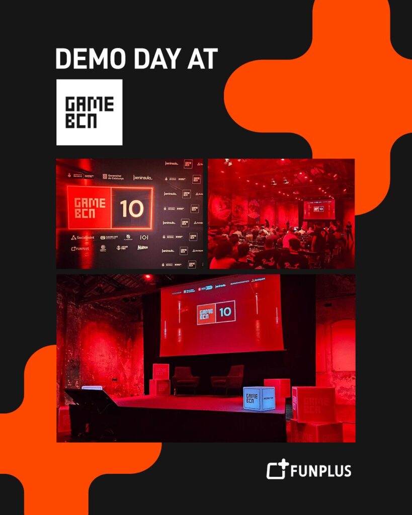Game BCN DemoDay 10th anniversary Incubation Program -FunPlus official Mentor Partner