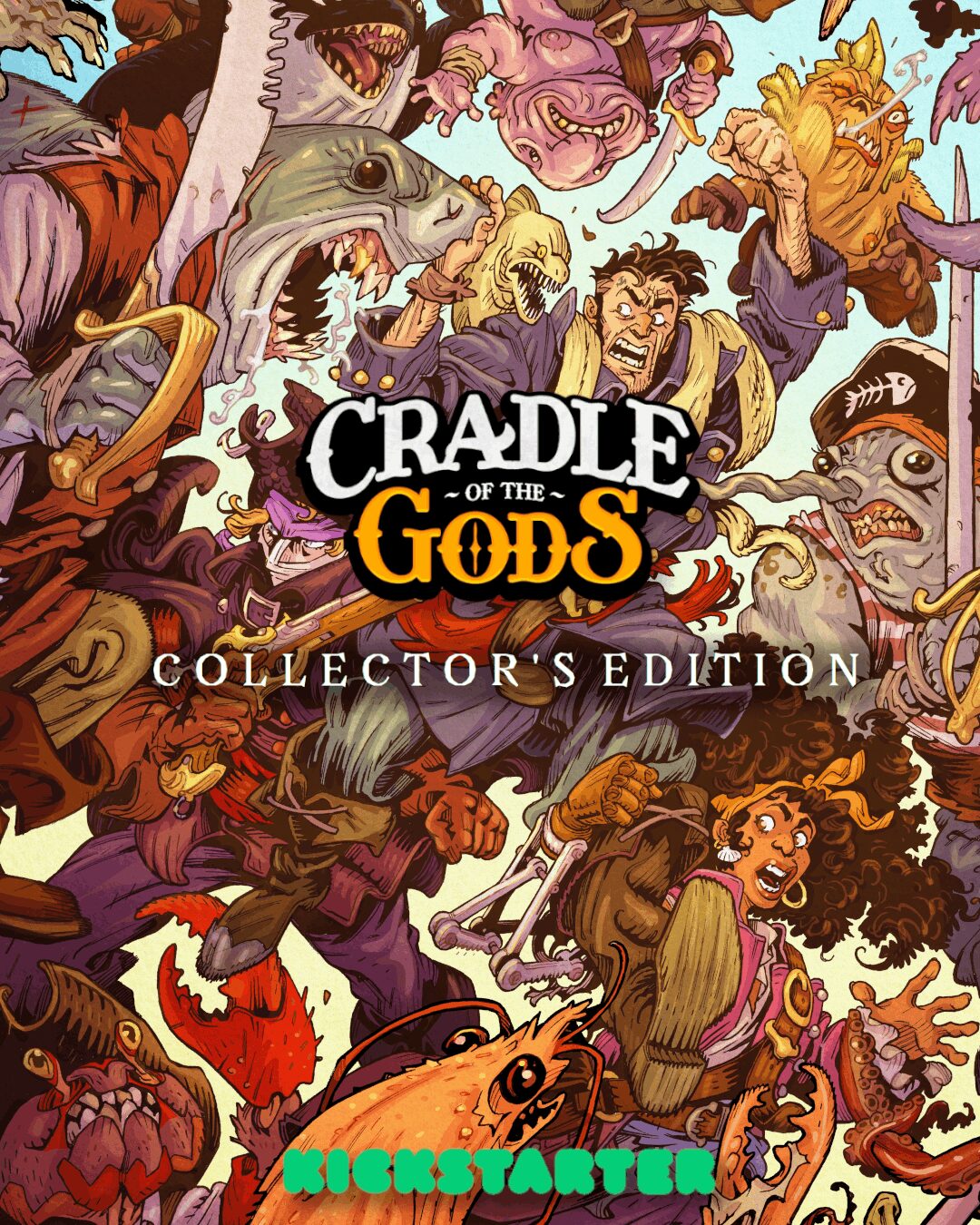 Cradle Of The Gods -Graphic Novel - Collectors Edition --Kickstarters Campaign Exclusive Collectors Edition-