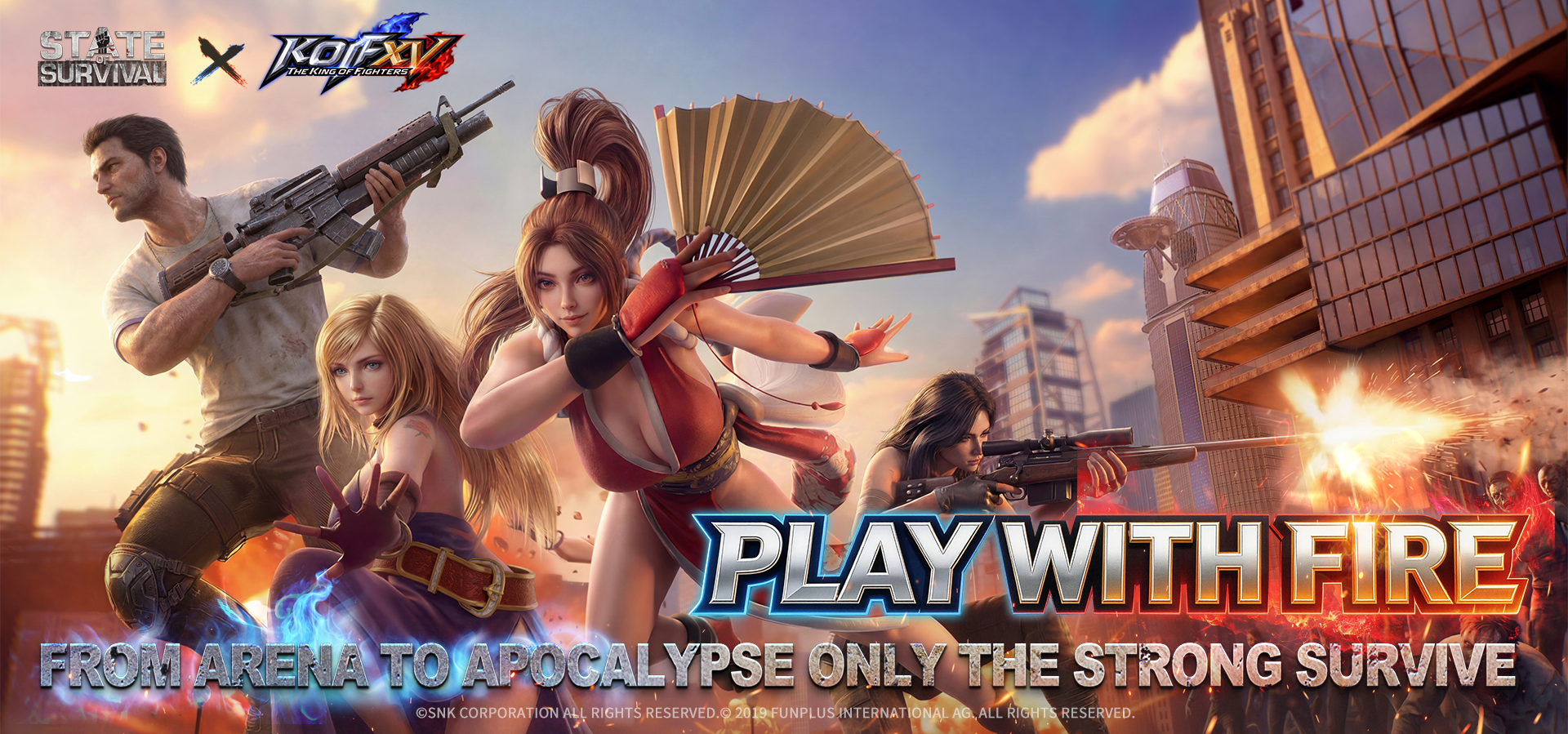 State of Survival x The King of Fighters XV Crossover Event