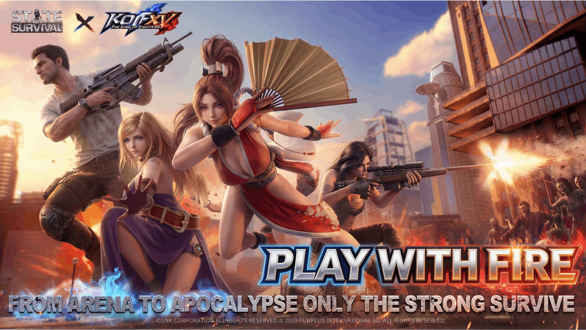 State of Survival x The King of Fighters XV Crossover Event_NewHeroes and New Game Features