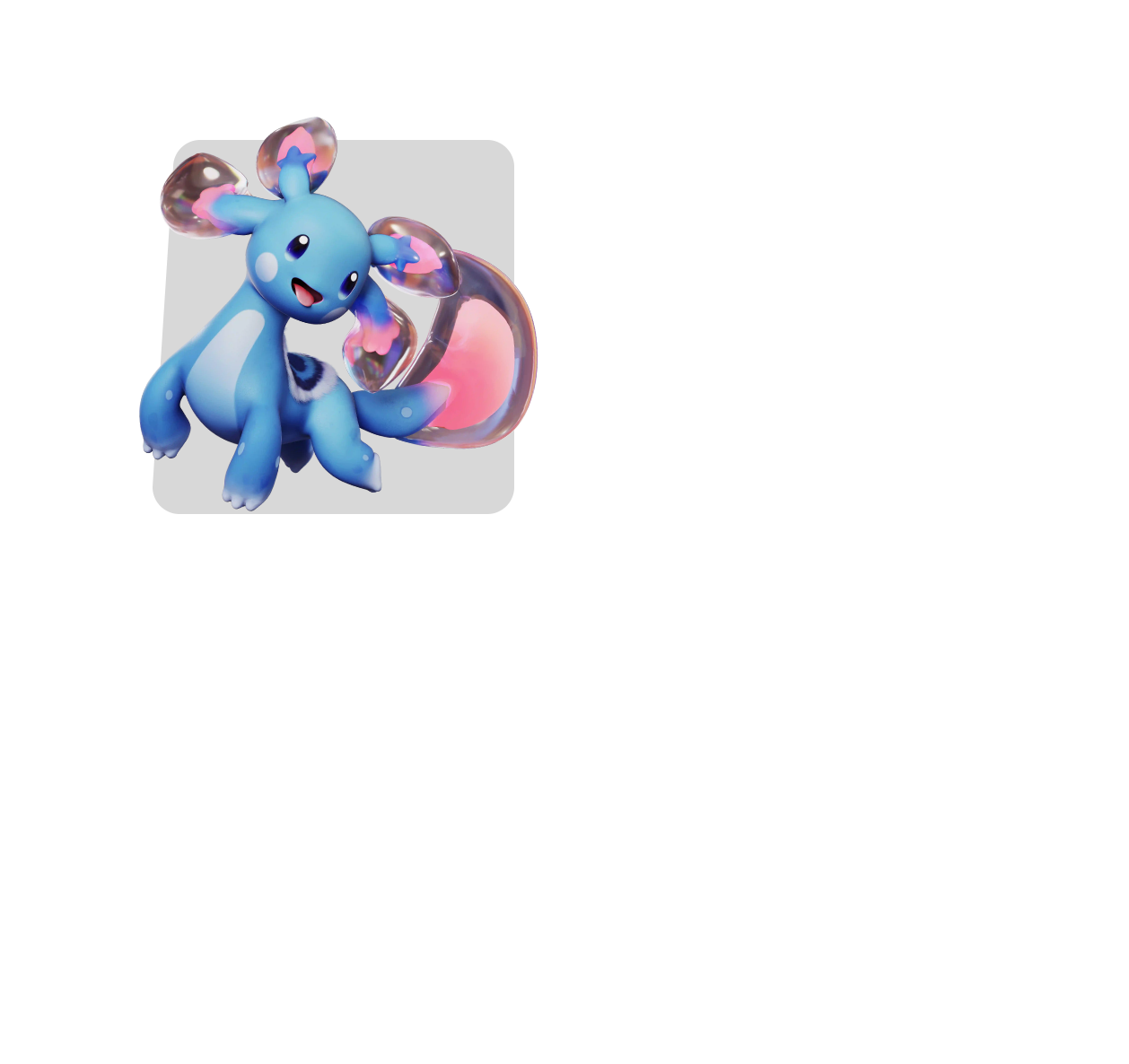 Welcome to FunPlus, It Starts With You — Aniimo icon: a small blue fox-like Aniimo creature with translucent pink-and-blue ears and tail